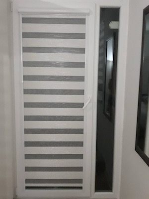 Zebra zavesa na vratima